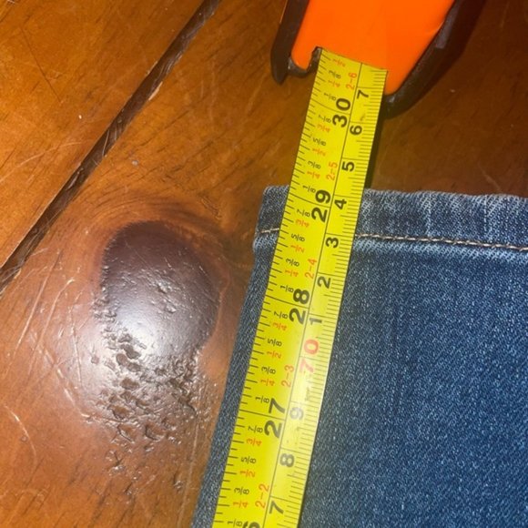 Tommy Hilfiger Blue Denim Straight Leg Jeans 4 Short - Picture 10 of 13